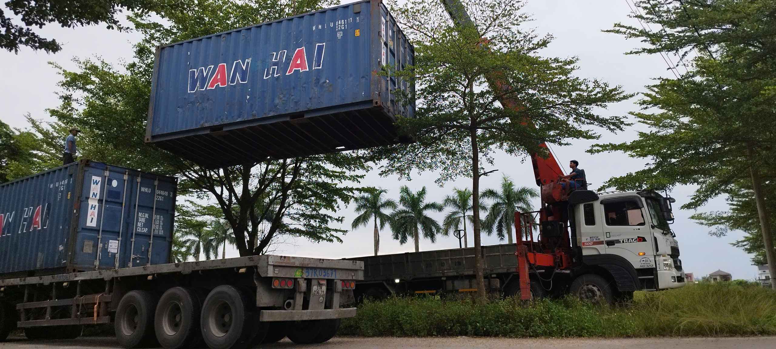 Cho thuê container tại TP Vinh - Nghệ An giá rẻ